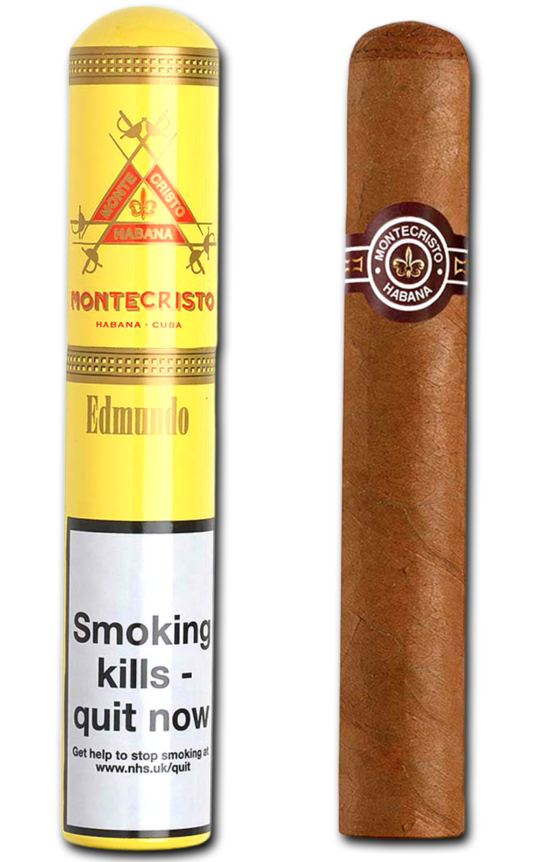 Montecristo Edmundo Tubed Cigar x 1 Cigar – Spades Wine & Spirits