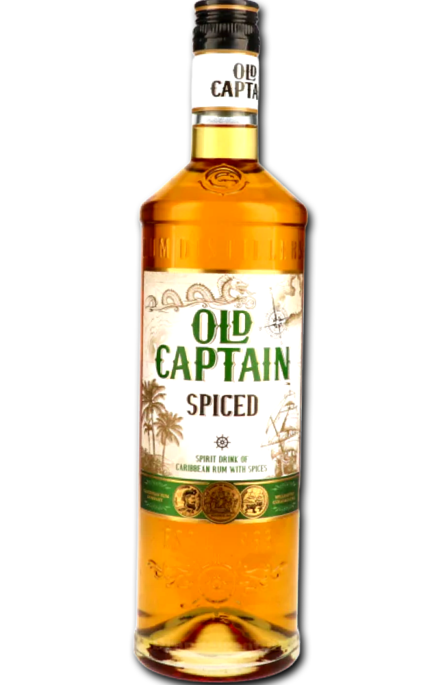 Old Captain Spiced Rum 35% 70cl