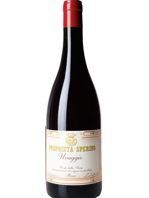 Proprieta Sperino Uvaggio Rosso 75cl, an elegant red wine from the Coste della Sesia region in Italy. It offers fragrant notes of red cherries, wild berries, and earthy spices. Medium-bodied with fine tannins, it pairs well with roasted meats, pasta dishes, and mature cheeses