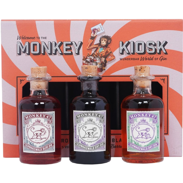 馬追蒸留所Gin The First Encounter、Stand by me Miniature - Monkey 47 Kiosk World Of Gin Set 3 x 15cl – Spades