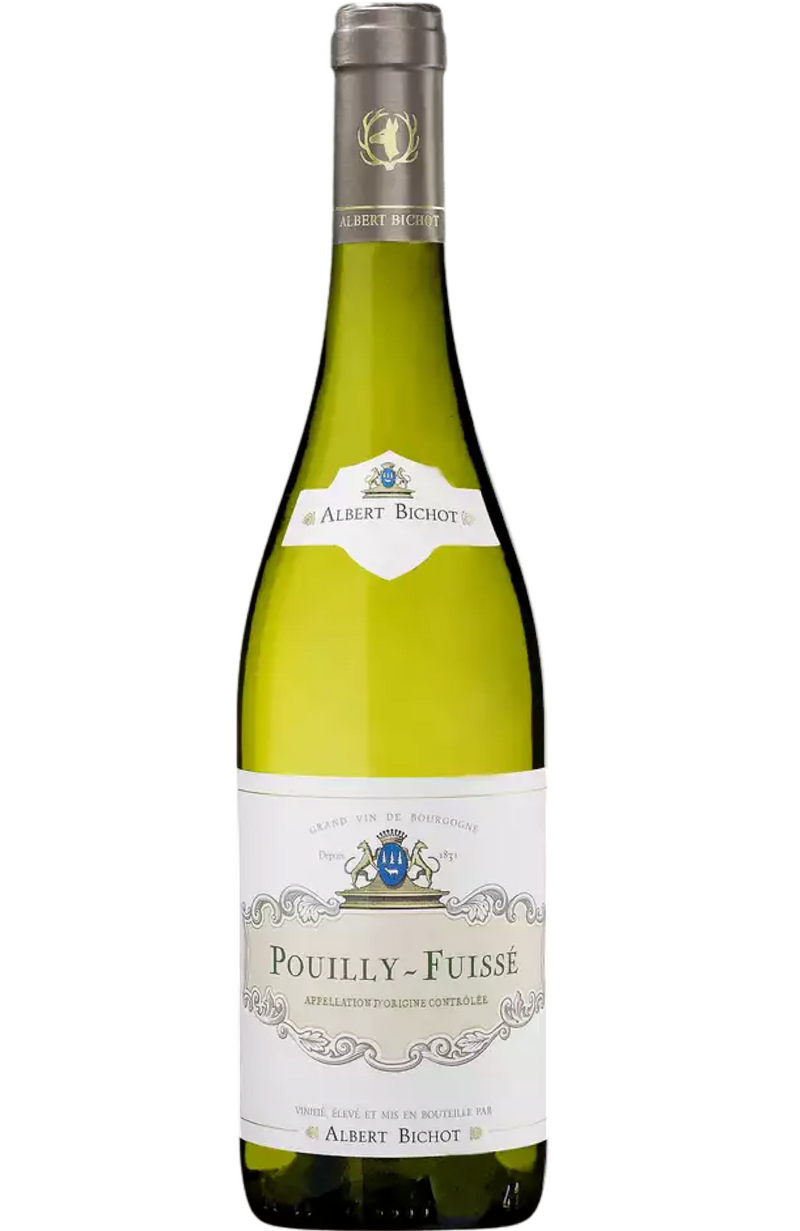 Albert Bichot Pouilly-Fuissé 13% 75cl by Spades Wines & Spirits, a refined French white wine with elegant notes of citrus, green apple, and a hint of minerality. Perfectly paired with shellfish, grilled fish, and creamy cheeses. Ideal for gourmet meals and special celebrations.