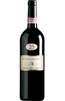 Arnaldo Caprai 25 Anni Montefalco Sagrantino 2016 75cl from Spades Wines & Spirits. An iconic Umbrian red crafted from 100% Sagrantino grapes, this wine is rich and bold, with intense aromas of blackberries, dried figs, and spices, layered with hints of cocoa and tobacco. The full-bodied palate features velvety tannins and a long, elegant finish. Perfect for pairing with roasted meats, game, or aged cheeses.