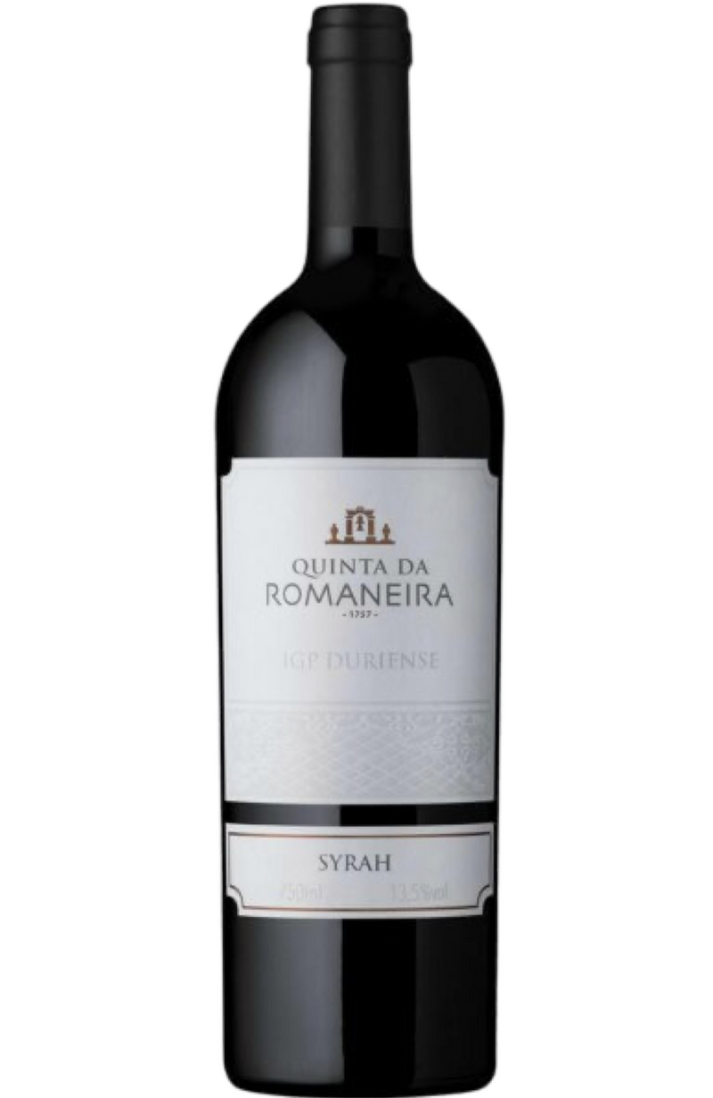 Quinta da Romaneira Syrah 75cl, a rich and expressive red wine from Portugal. It offers intense dark fruit flavors, hints of spice, and earthy undertones. Perfect for pairing with grilled meats, hearty stews, and aged cheeses.