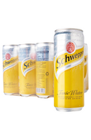 Schweppes Tonic Water 330ml x 6 Cans