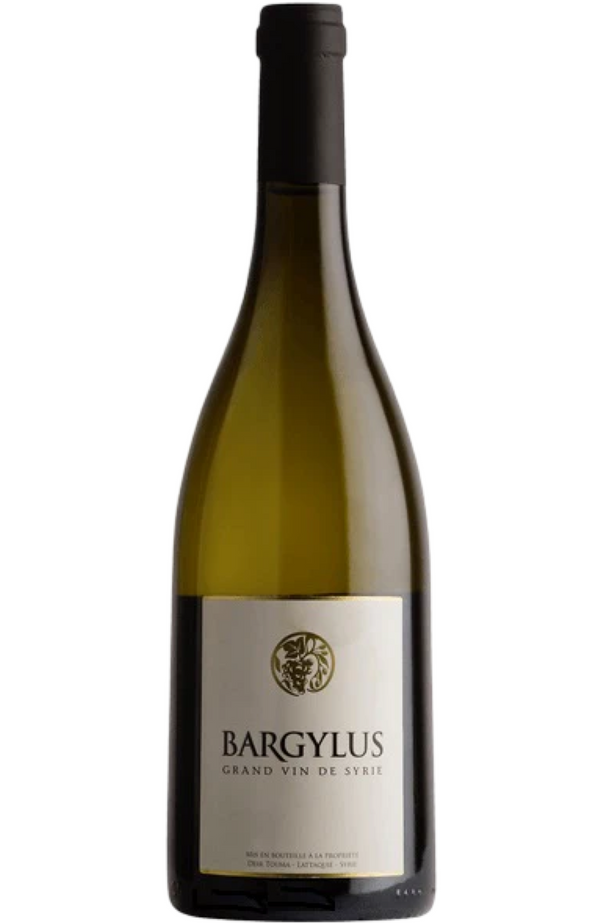 Bargylus - Blanc Grand Vin de Syrie 75cl from Spades Wines & Spirits. A rare and elegant white wine from Syria's Latakia region, blending Chardonnay and Sauvignon Blanc. It reveals vibrant aromas of citrus, white peach, and floral notes, complemented by a mineral undertone. The palate is refined, with a perfect balance of freshness and complexity. Ideal with seafood, creamy pasta dishes, or soft cheeses.