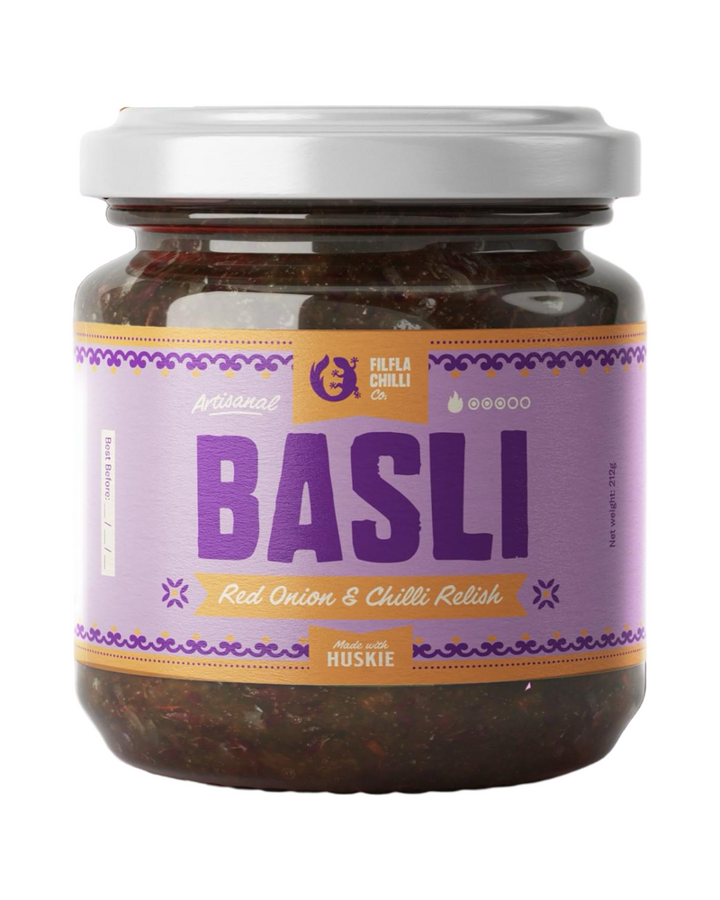 Basli - Red Onion & Chili Relish 200g