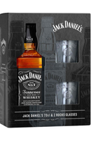 Jack Daniel's + 2 Glasses Edition 40% 70cl