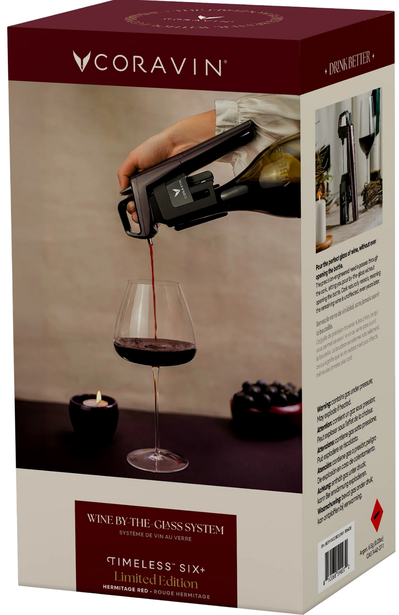 Coravin - Timeless Six Plus Hermitage Red Limited Edition x 1