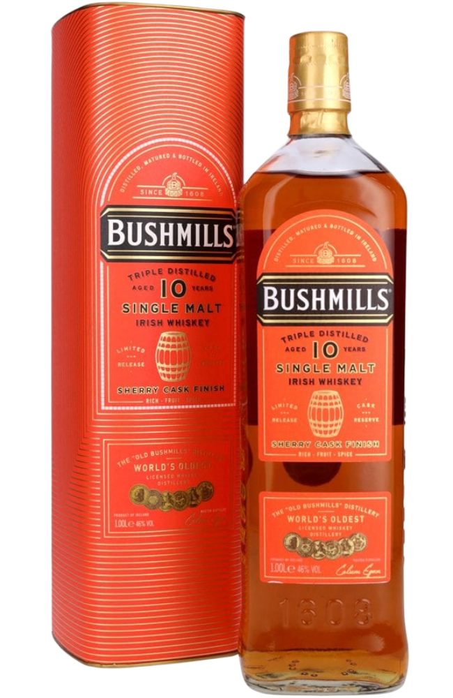 Bushmills Sherry 10 YO 40% 1Ltr