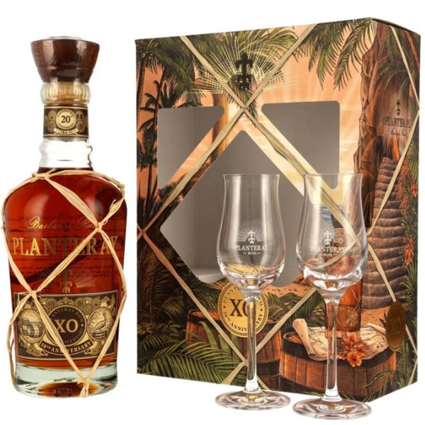 Buy Plantation XO 20Th Anniversary + 2 Glasses 40% 70cl Gift Pack