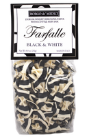 Borgo de' Medici - Organic Black And White Bow Tie Pasta - Farfalle Bianco Nero 250g