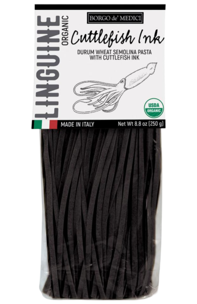 Borgo de' Medici - Organic Flavored Linguine Black Squid Ink 250g