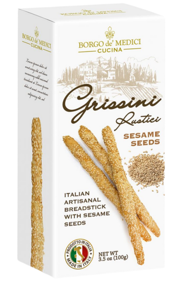 Borgo de' Medici - Grissini Rustici with Sesame Seeds 100g - AS03970