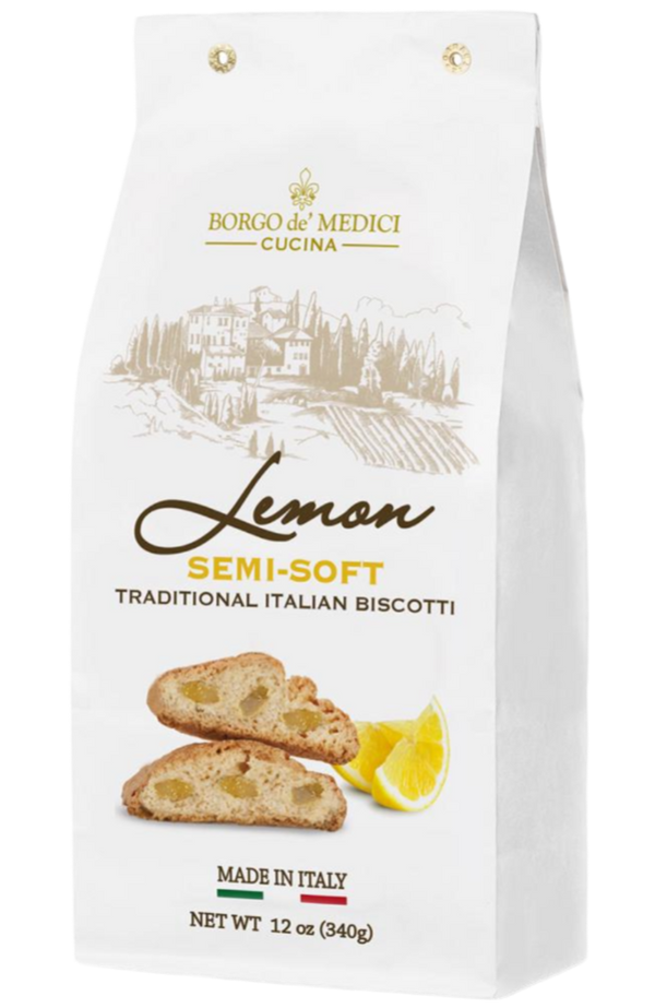 Borgo de' Medici - Lemon Semi Soft Biscotti 340g - AS03973