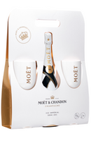 Moet & Chandon - Ice Imperial + 2 White Glasses In Luxury Gift Pack France 75cl