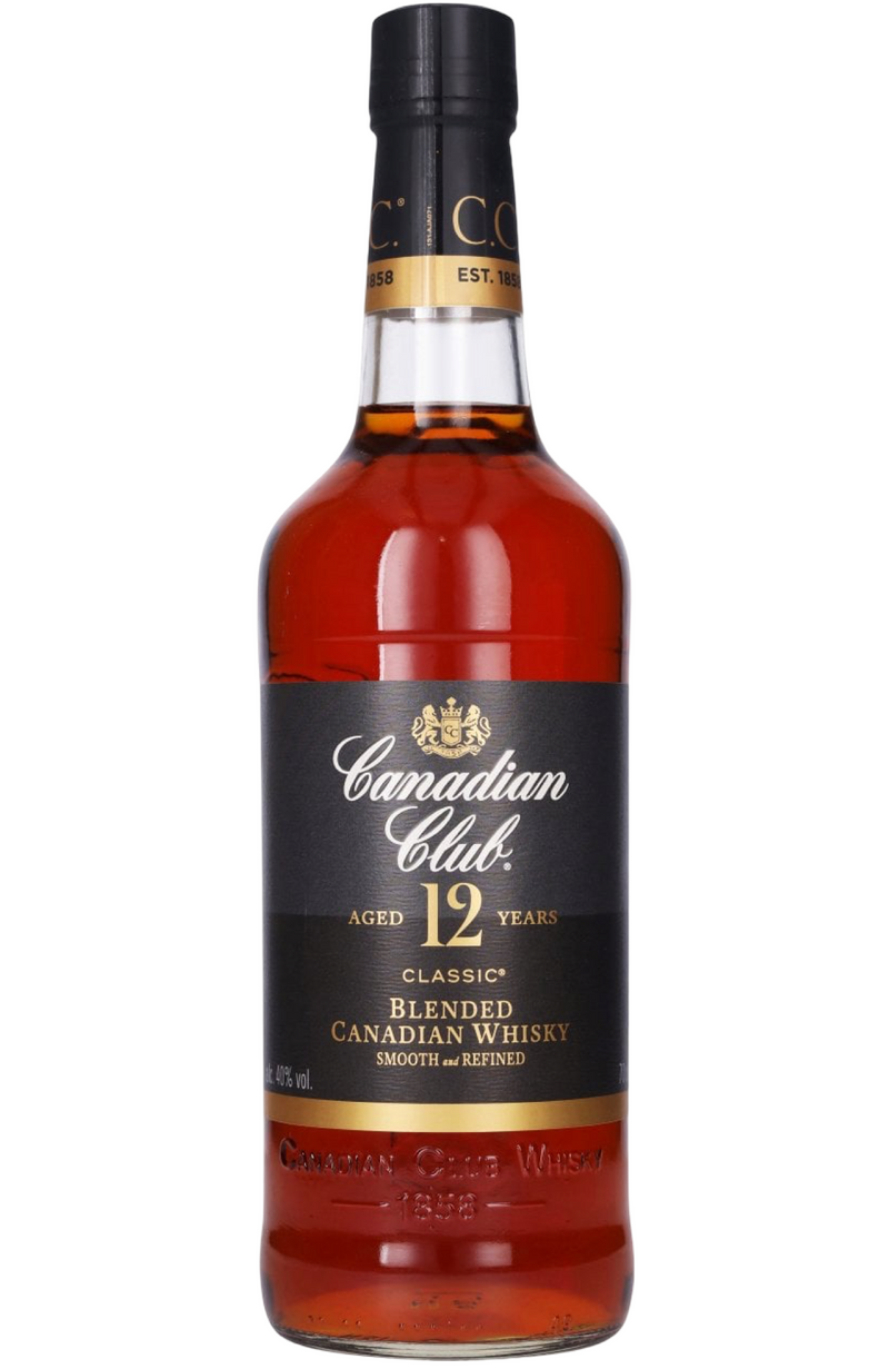 Canadian Club 12 Years 40% 70cl – Spades Wine & Spirits | 4000+ Canadian Club 12 Years 40% 70cl – Spades Wine & Spirits | 4000+