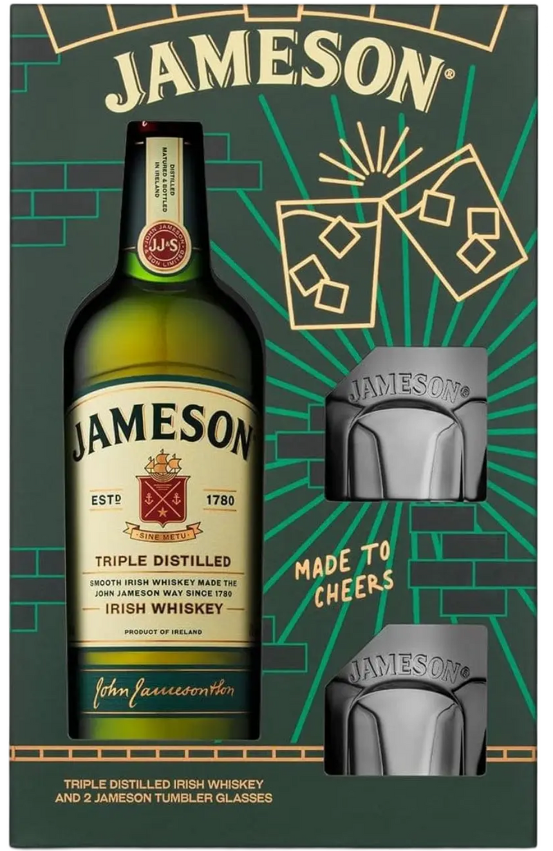 Jameson + 2 Glasses 40%