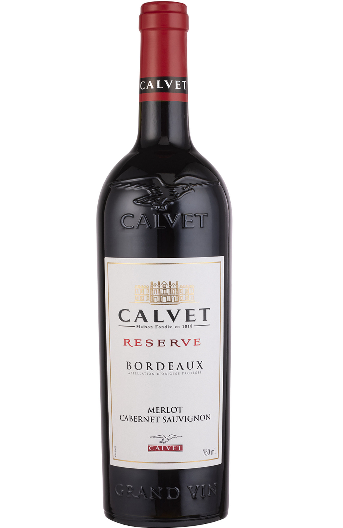 Buy Calvet Bordeaux Reserve Merlot Cabernet 11.5 75cl at Spades Wines Spirits We deliver across Malta Gozo