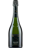 Champagne Salon Blanc de Blancs Brut 'Le Mesnil' 2013 75cl bottle from Spades Wines & Spirits. Exquisite vintage champagne made exclusively from Chardonnay grapes from the renowned Le Mesnil-sur-Oger terroir. It offers elegant notes of citrus, green apple, and white flowers, accompanied by a fine mousse and a long, mineral-driven finish. Ideal for celebrations and pairing with seafood, sushi, and gourmet dishes.
