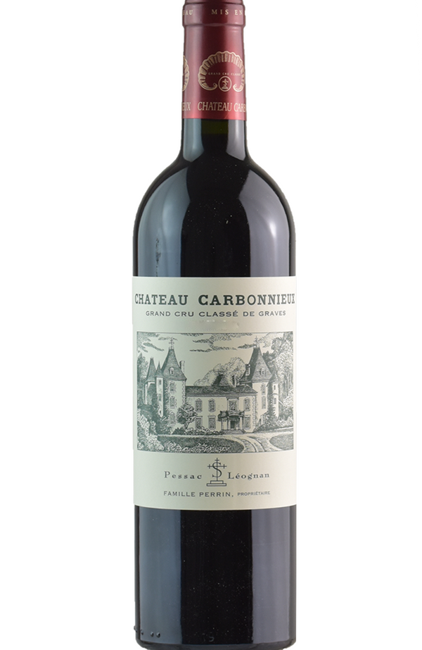 Chateau Carbonnieux Pessac-Leognan Grand Cru Classe de Graves 2018 75cl bottle from Spades Wines & Spirits. A prestigious Bordeaux red wine from the Pessac-Léognan appellation, classified as a Grand Cru Classe. This 2018 vintage is crafted from a blend of Cabernet Sauvignon and Merlot, offering vibrant aromas of dark berries, plum, and subtle spice, complemented by velvety tannins and a long, refined finish. Ideal for aging or pairing with roasted meats, game, and gourmet cheeses.