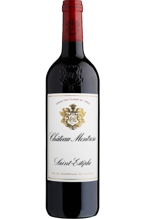 Château Montrose, a prestigious Grand Cru Classé from the Saint-Estèphe appellation, is a renowned Bordeaux wine celebrated for its power, structure, and aging potential. The 2015 vintage offers a deep, intense color and a complex bouquet of ripe blackberries, cassis, tobacco, and a hint of pencil lead. On the palate, it’s full-bodied and rich, with bold tannins and layers of dark fruit, earthy notes, and subtle spices. The wine is beautifully balanced by its fresh acidity.