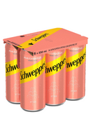 Schweppes Pink Grapefruit 330ml x 6 Cans