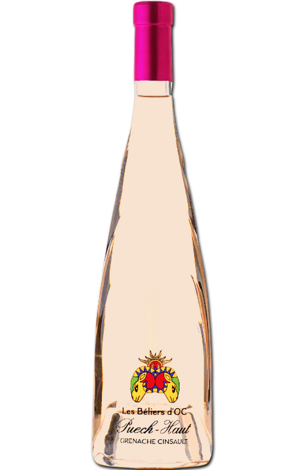 Puech Haut - Les Beliers d'OC Rose 'Cinsault, Grenache' IGP 12% 75 cl