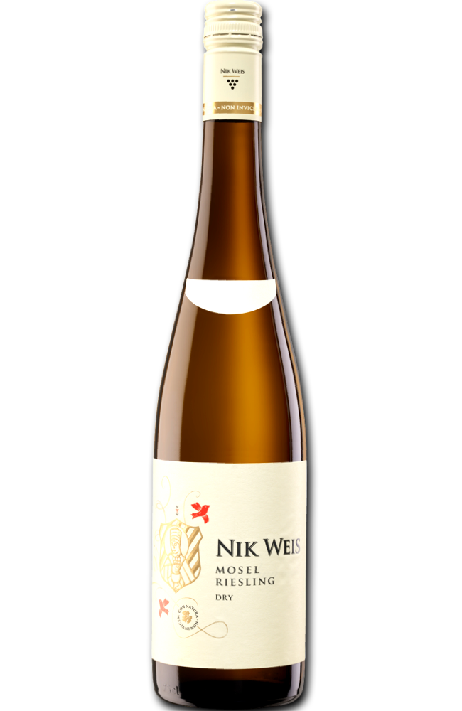 Nik Weis - Riesling Dry Mosel Trocken White Label 12% 75cl