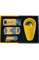 Cohiba - Cigar Cutters (3) & Yellow Ceramic Ashtray x 1