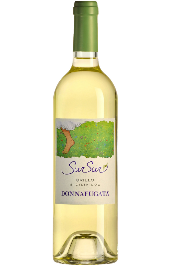 Donnafugata - Sur Sur Grillo 75cl from Spades Wines & Spirits. A vibrant Sicilian white crafted from Grillo grapes, bursting with aromas of white peach, grapefruit, and delicate floral notes. The palate is crisp and lively, showcasing bright acidity and a refreshing mineral undertone. Perfectly suited for pairing with seafood, shellfish, light pasta dishes, or fresh salads. A delightful taste of Sicily's sunny terroir.