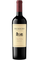 Duckhorn - Merlot Napa Valley 75cl from Spades Wines & Spirits. A sophisticated Napa Valley Merlot with lush aromas of ripe cherry, plum, and blackberry, enhanced by subtle hints of cocoa, vanilla, and spice. Full-bodied and velvety, with well-integrated tannins and a long, elegant finish. Ideal for pairing with roasted meats, grilled vegetables, or aged cheeses. A hallmark of Californian winemaking.