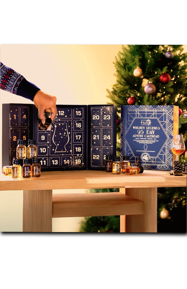 The Whisky World - Premium Whiskey Legends Advent Calendar Giftset 25 x 3cl Pcs 43,4% 75cl
