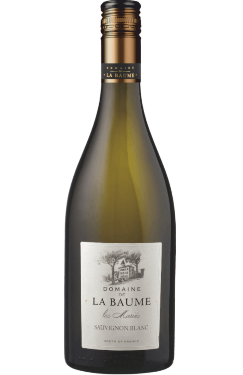 Domaine de La Baume Sauvignon Blanc, France 75cl by Spades Wines & Spirits, a crisp French white wine with vibrant notes of citrus, green apple, and a hint of tropical fruit. Perfectly paired with seafood, light salads, and goat cheese. Ideal for refreshing meals and elegant gatherings