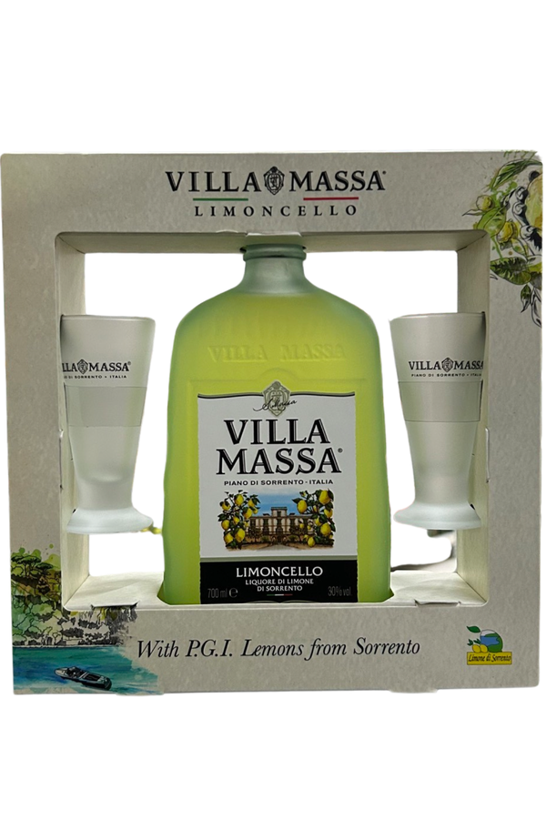 Villa Massa Limoncello + Tonic Glass ‘GIFT PACK’ 30% 70cl
