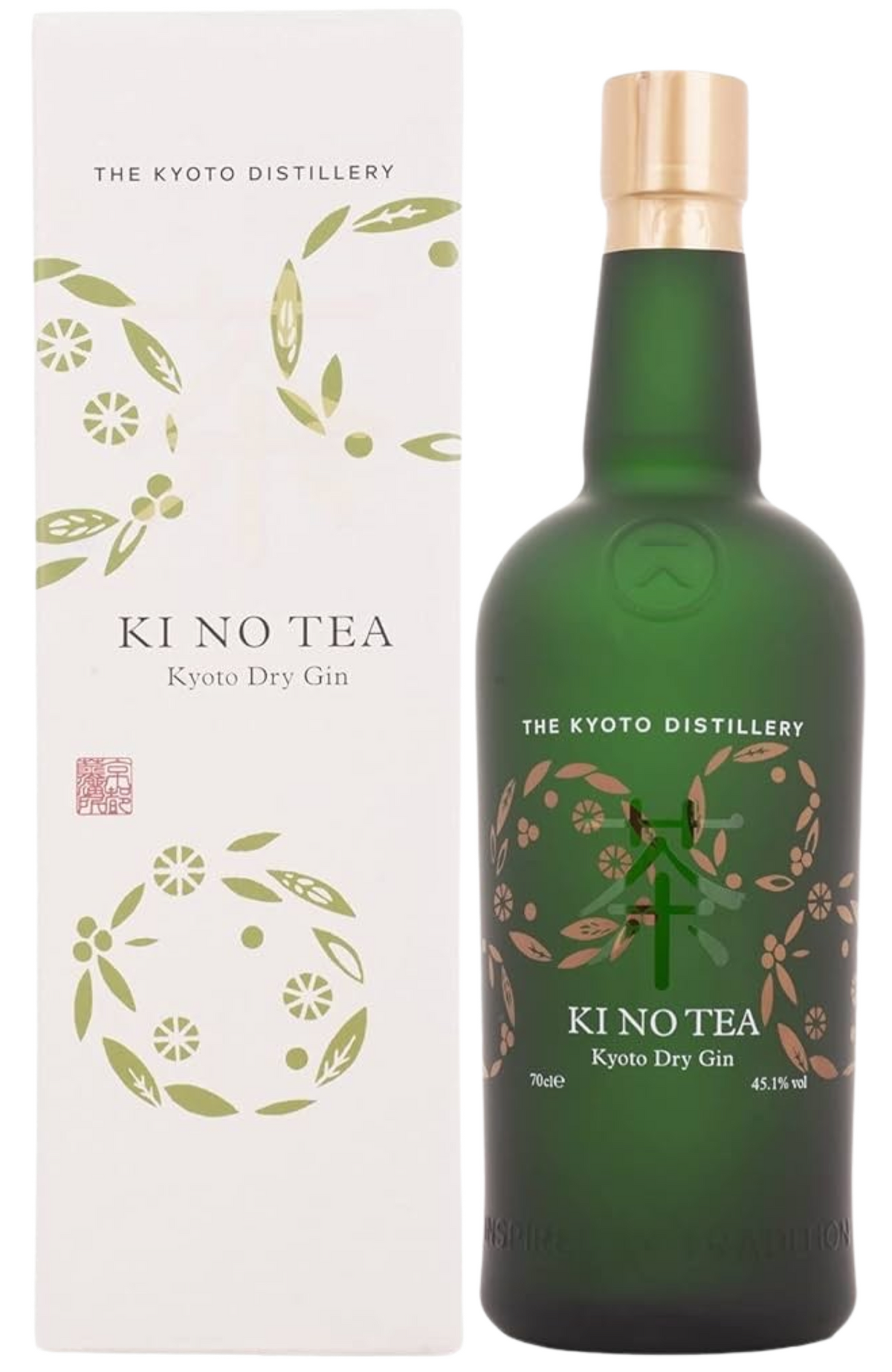 KI NO BI TEA Kyoto Dry Gin + GB 45.1% 70cl – Spades Wine & Spirits