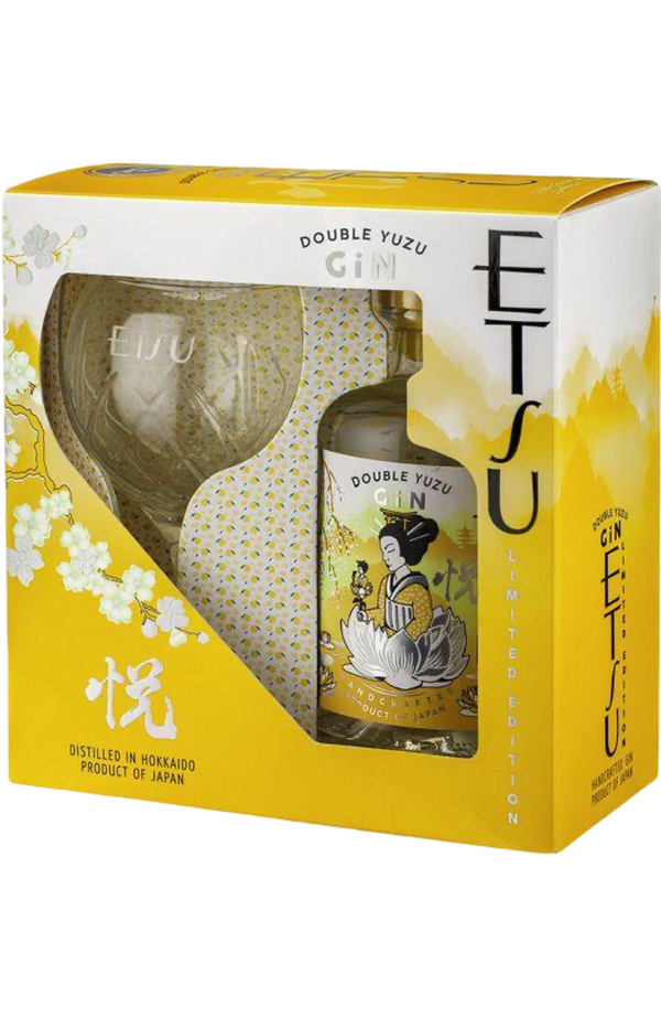 Etsu Double - Yuzu Gin 'Gift Pack' + Glass 70cl