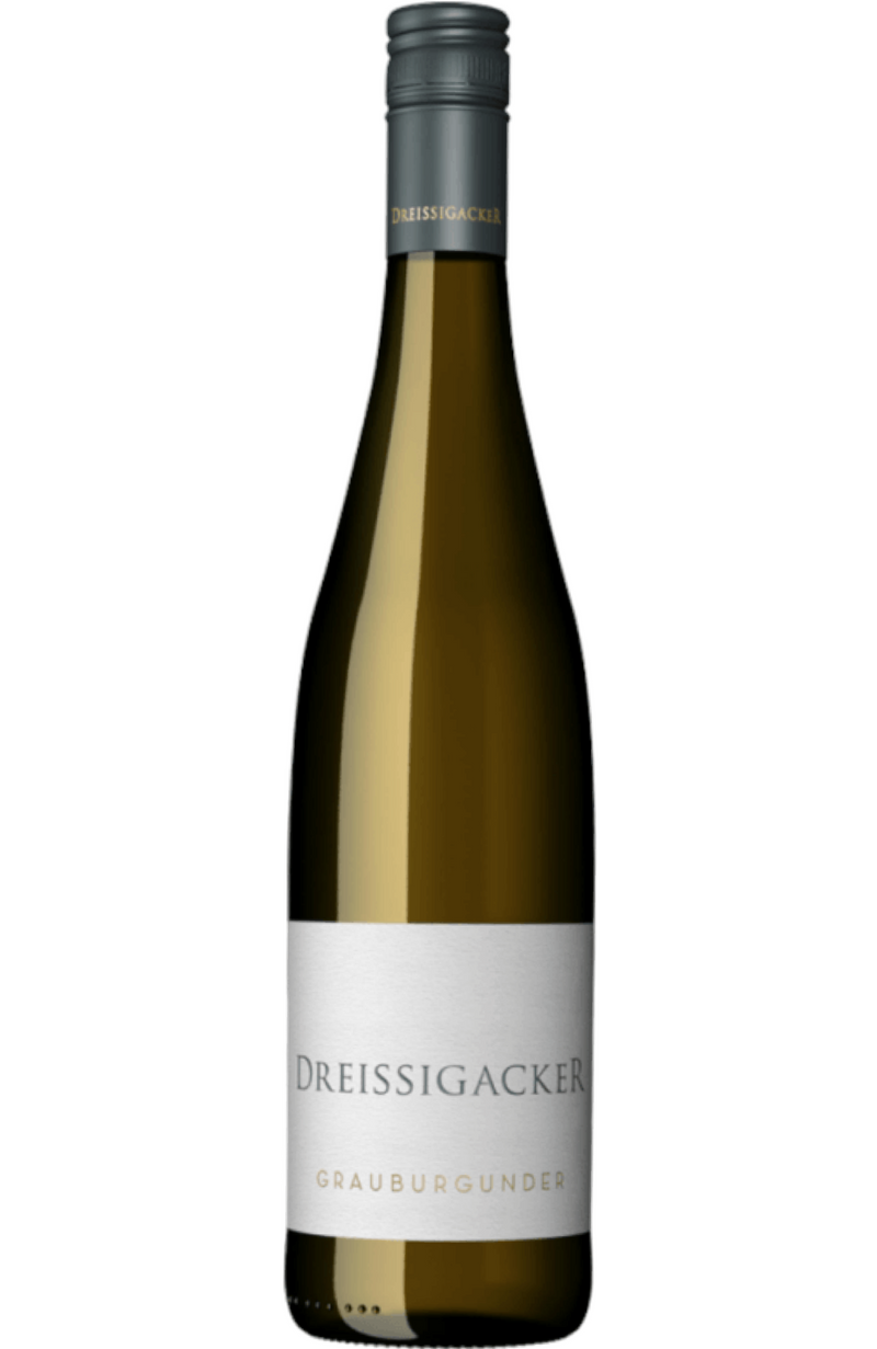 Dreissigacker - Pinot Gris, Germany, 12.5% ABV, 75cl bottle available at Spades Wines & Spirits. A vibrant white wine with a light golden hue. It features aromas of ripe pear, melon, and a touch of spice. On the palate, it is medium-bodied with flavors of juicy fruit, balanced acidity, and a smooth, refreshing finish. Perfect for pairing with poultry, seafood, or creamy cheeses.