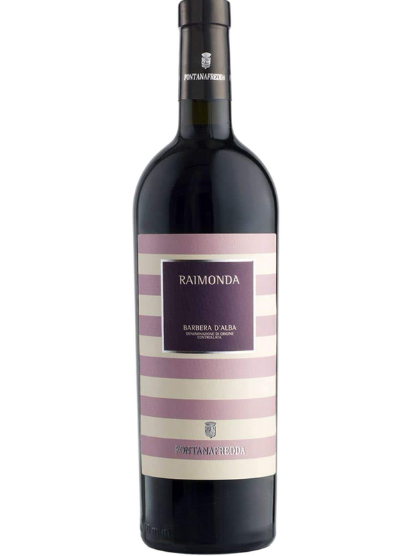 Fontanafredda Barbera d'Alba Raimonda 75cl, a vibrant red wine from Piemonte, Italy. This wine offers rich aromas of red berries, cherries, and a hint of spice. Its balanced acidity and smooth tannins make it a perfect pairing with pasta, roasted meats, and aged cheeses.