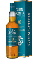 Glen Scotia 10 Years Old Unpeated + GB 40% 70cl