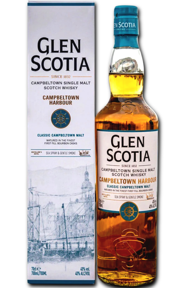 Glen Scotia Harbour + GB 40% 70cl – Spades Wine & Spirits | 4000+