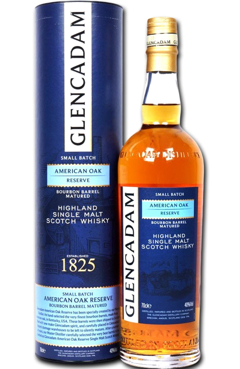 Glencadam American Oak + GB 40% 70cl – Spades Wine & Spirits