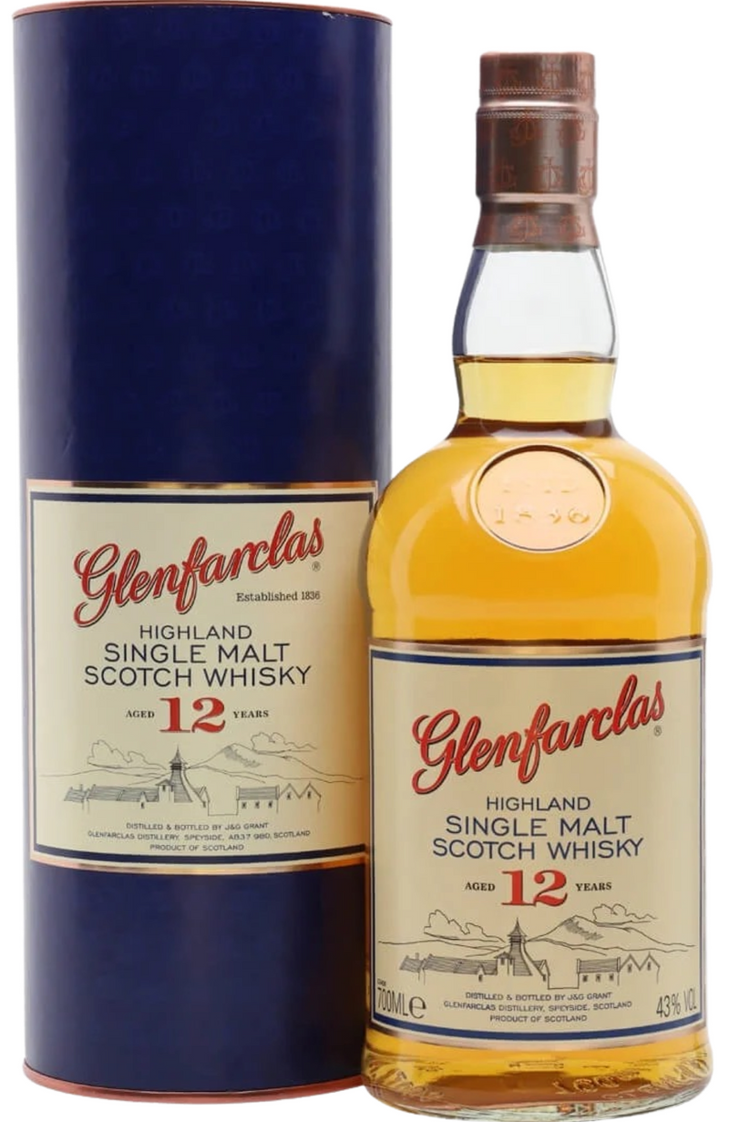 Glenfarclas 12 Years + GB 43% 70cl