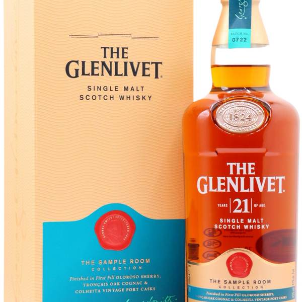 Buy Glenlivet 21 Years Sample Room 43% 70cl at Spades Wines