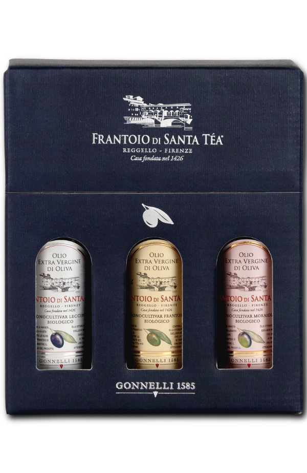 Gonnelli - 'Gift Pack' Monocultivar "Extra Virgin Olive Oil" 100ml x 3bottles