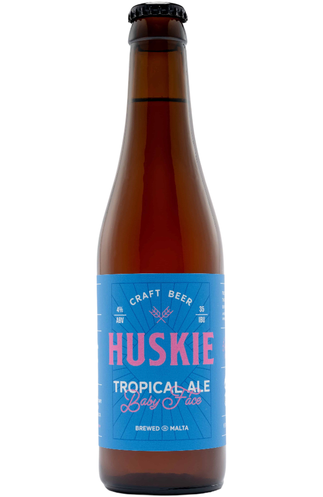 Huskie - Tropical Ale, Baby Face 4% 33cl x 1 Bottle