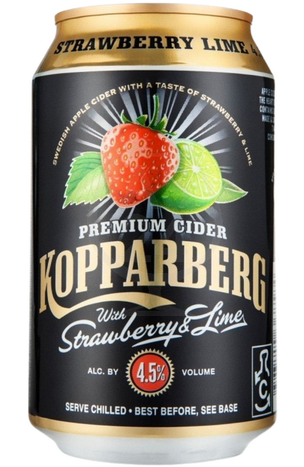 Kopparberg Cider Strawberry & Lime 0.33l ( Can) x 1