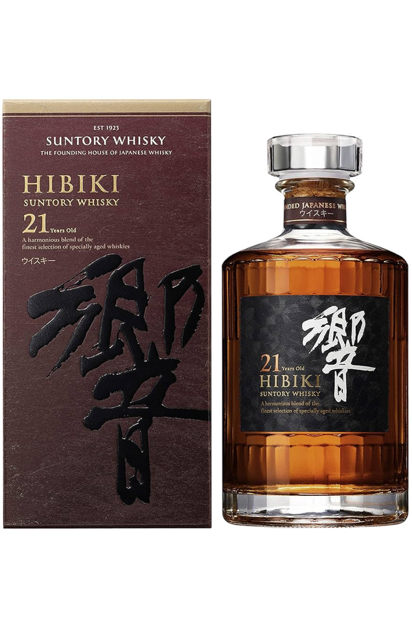 Suntory Hibiki 21 Years + GB 43% 70cl