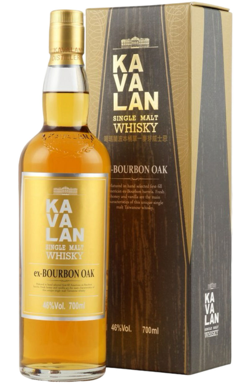 Kavalan Ex Bourbon Oak + GB 46% 70cl