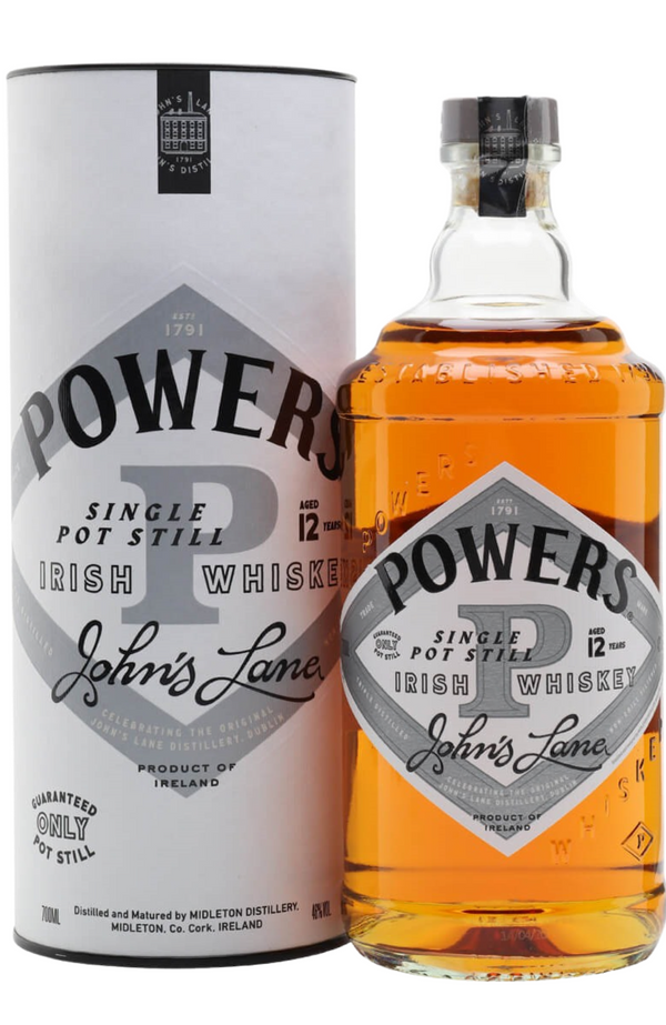 John Powers 12 Years Irish John's Lane + GB 46% 70cl