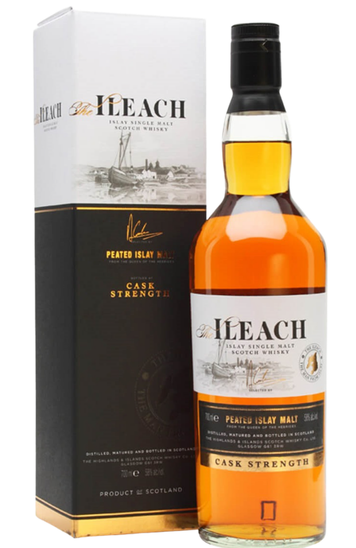 Ileach Cask Strength + GB 58% 70cl – Spades Wine & Spirits | 4000+